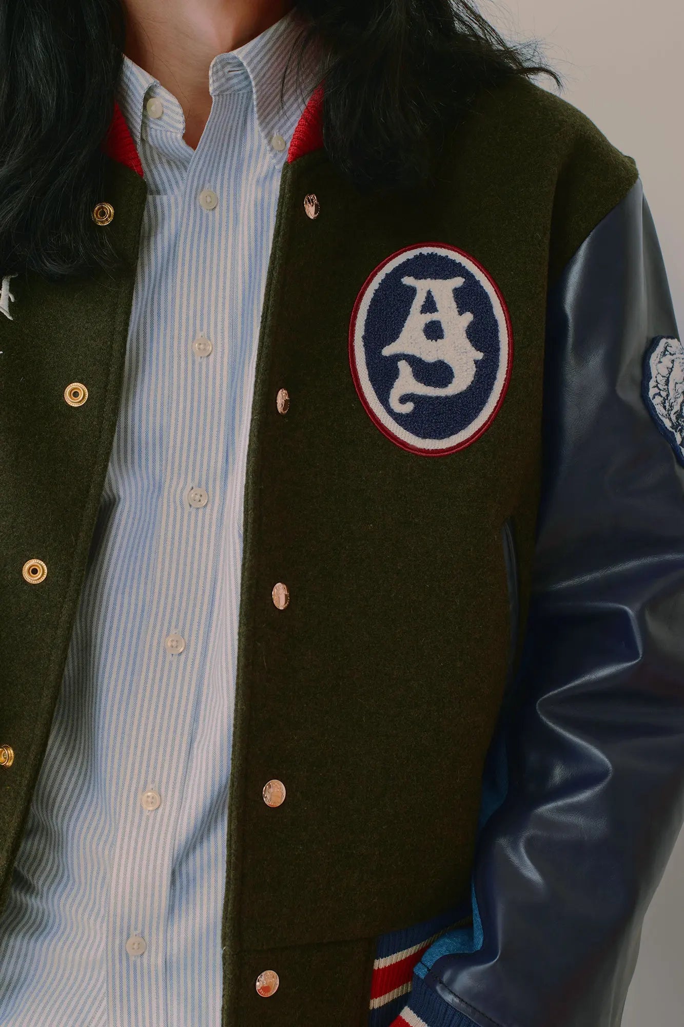 Amsden Wool Varsity Jacket AlphaStyle