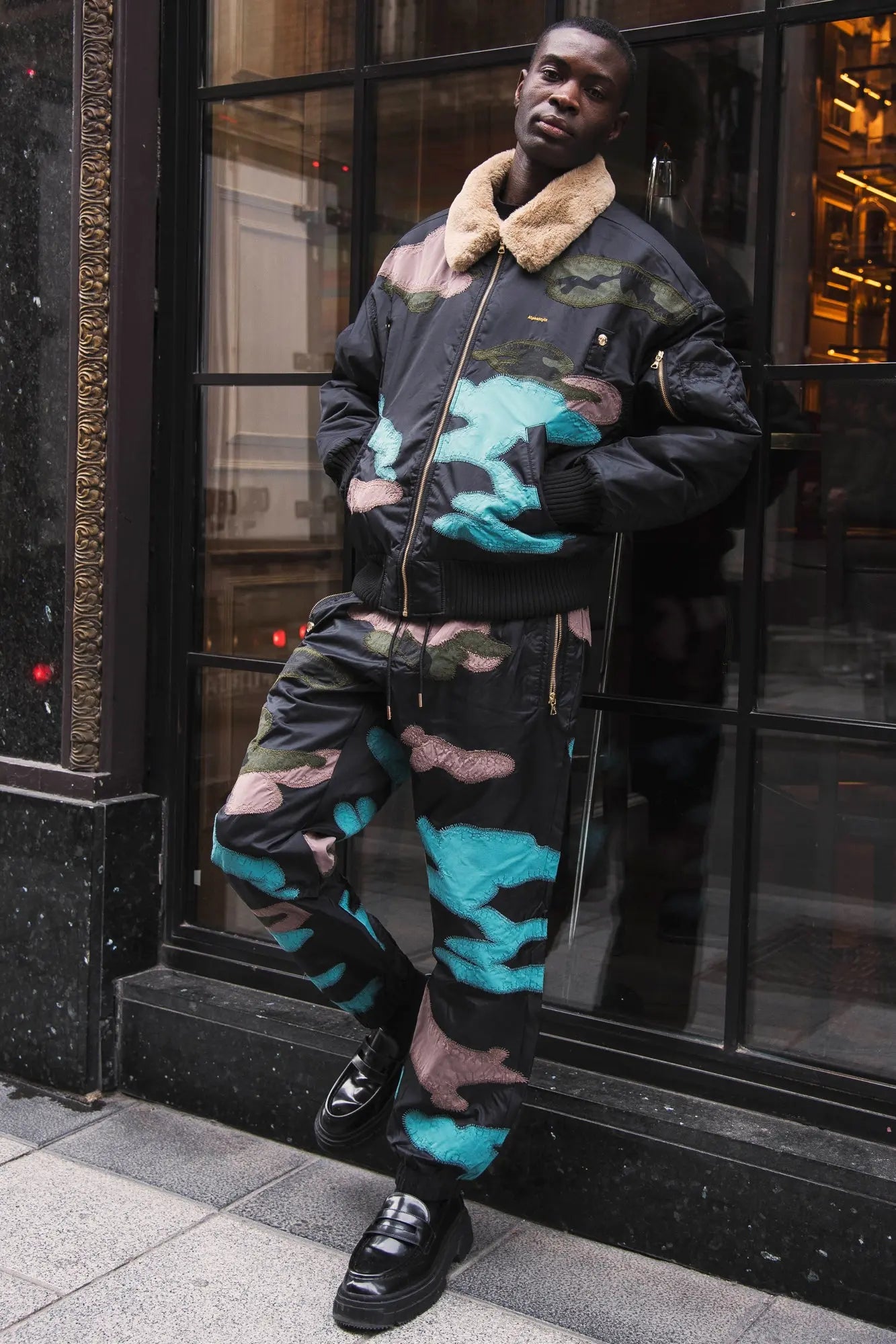 Avery Camouflage Parachute Pants AlphaStyle