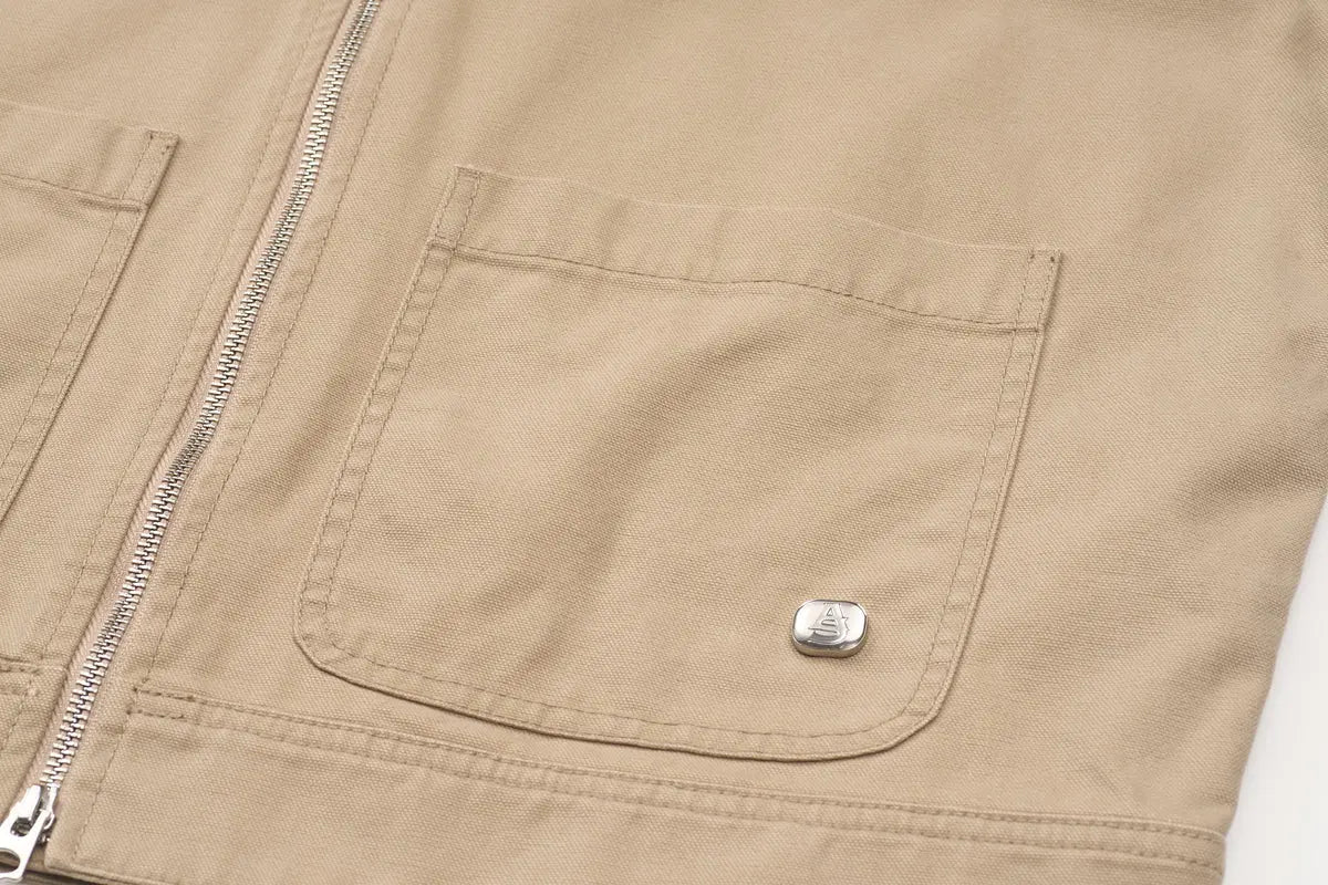 Blun Zip-Up Work Jacket AlphaStyle