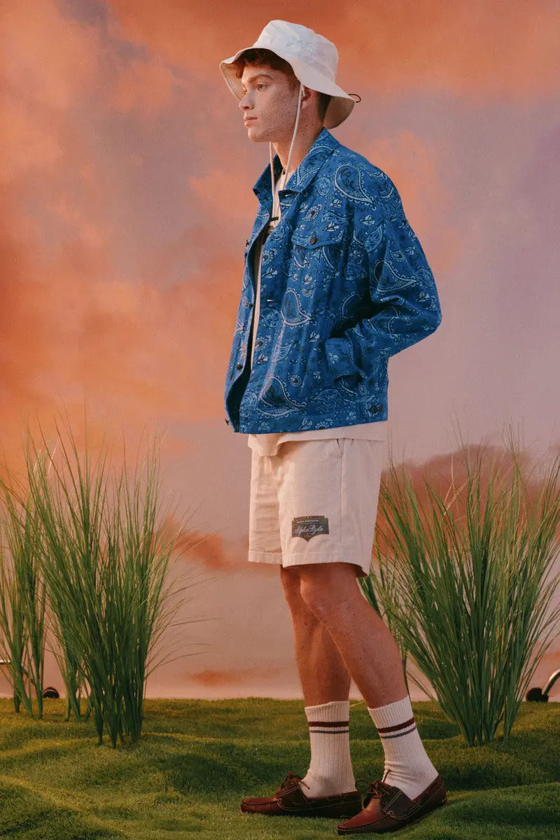 Chad Badge Knit Short AlphaStyle
