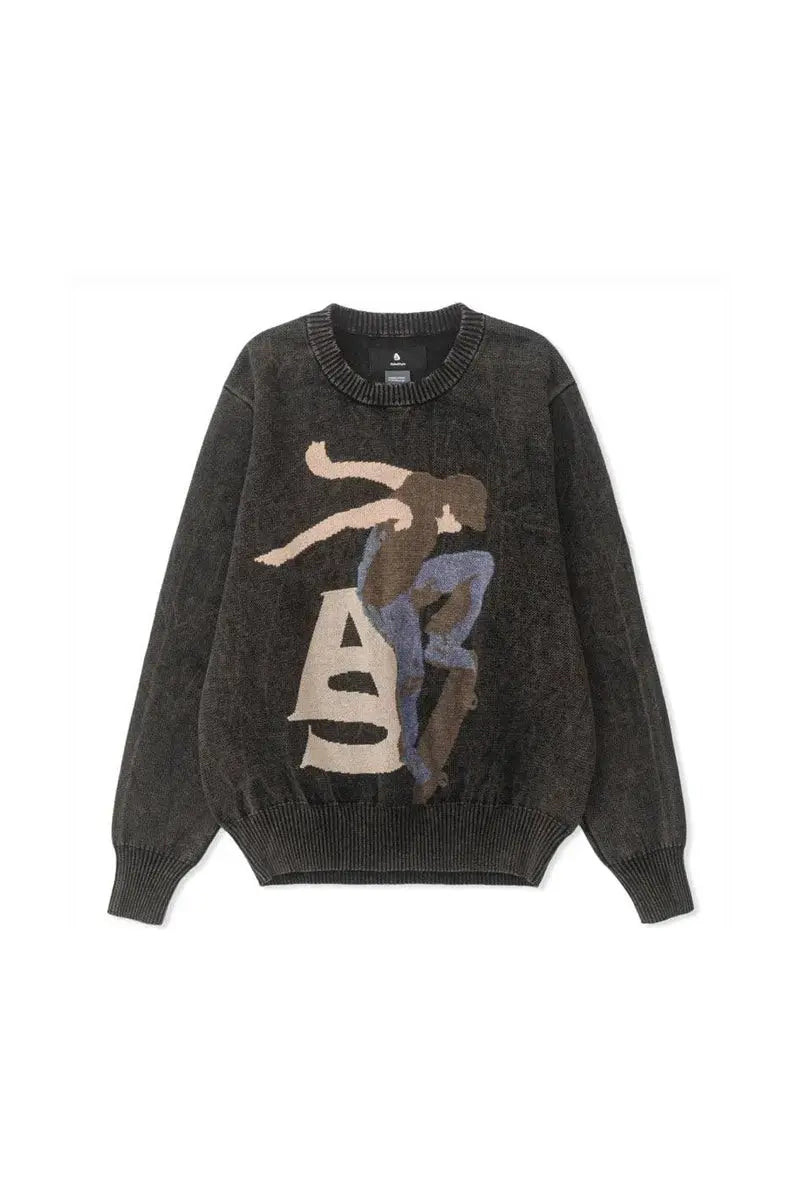 Elkhead Knitted Sweater AlphaStyle