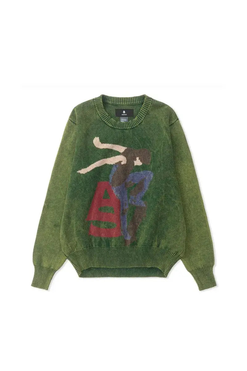Elkhead Knitted Sweater AlphaStyle