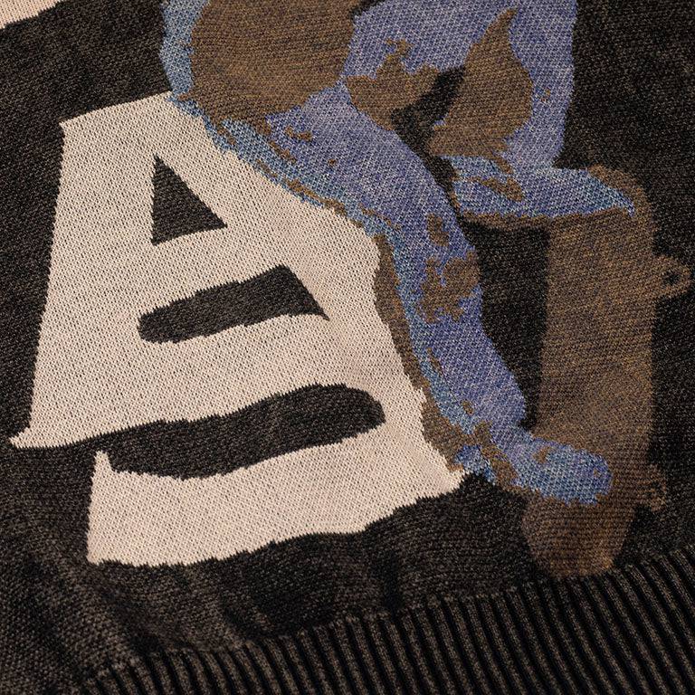 Elkhead Knitted Sweater - AlphaStyle