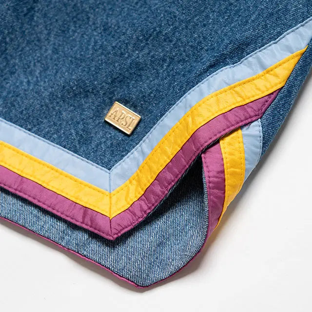 Enif Binding Denim Shorts AlphaStyle
