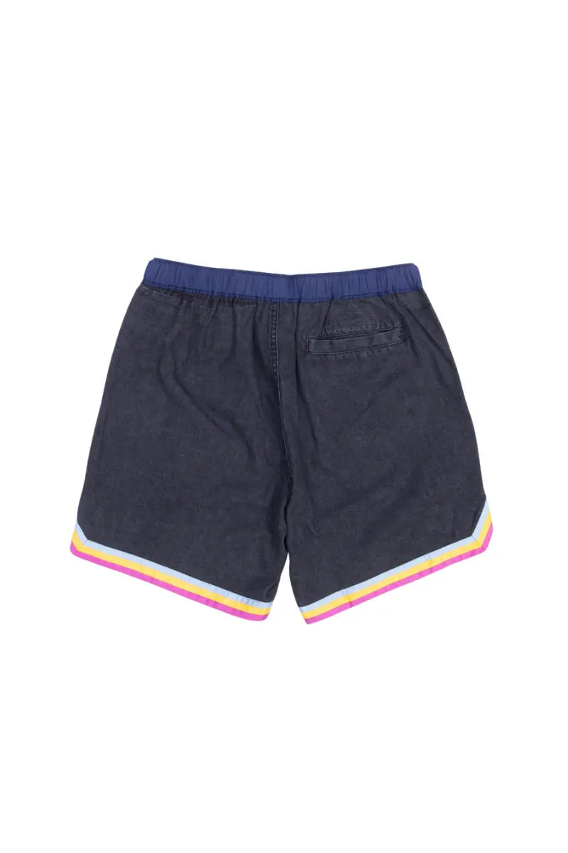 Enif Binding Denim Shorts AlphaStyle