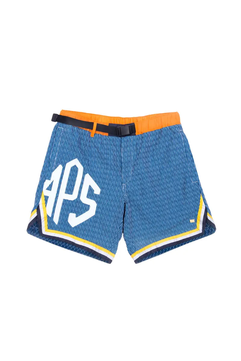Enif Binding Denim Shorts AlphaStyle