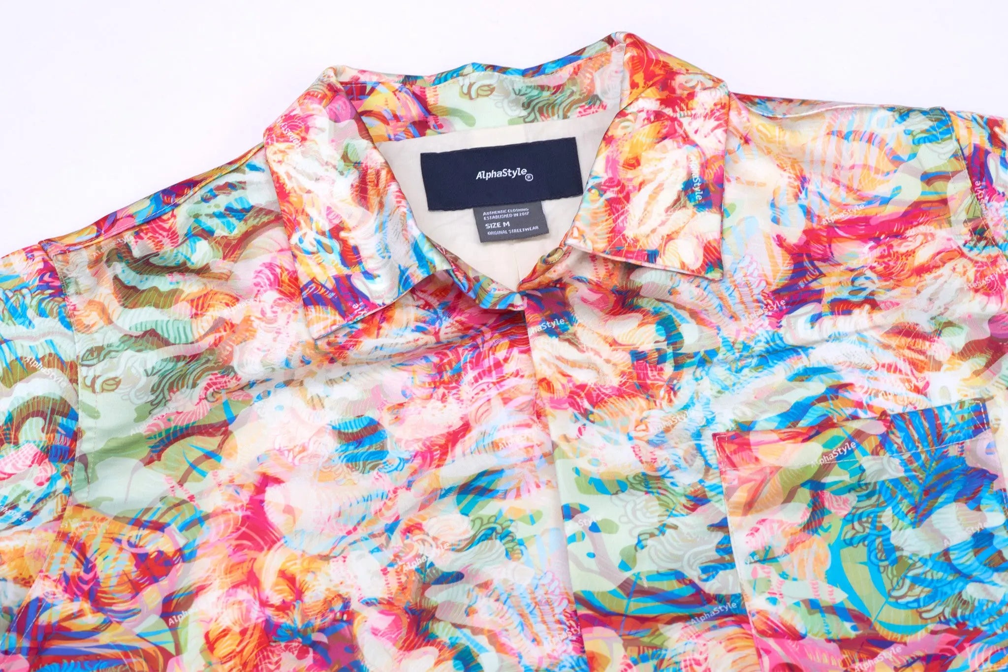 Eugene Printed Shirt AlphaStyle