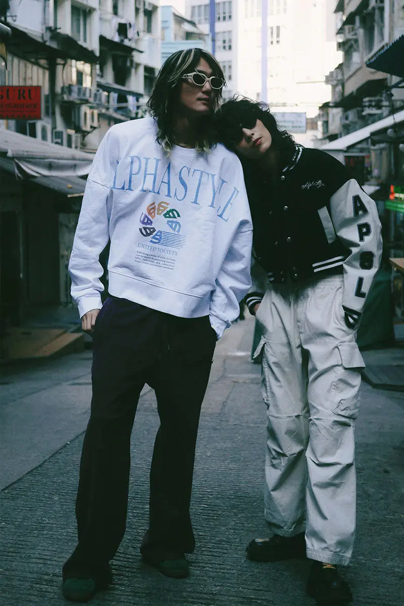 Harris Straight Leg Sweatpants AlphaStyle