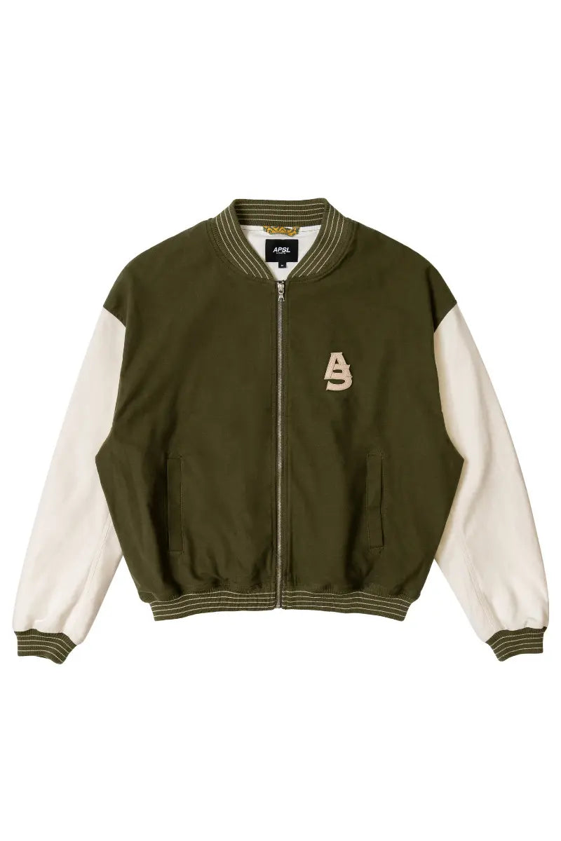 Mulkey Varsity Bomber Jacket AlphaStyle
