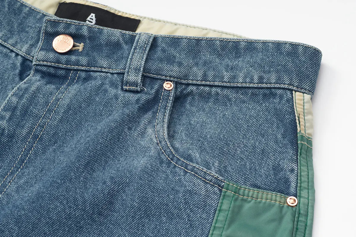 Neota Loose Cargo Jeans AlphaStyle