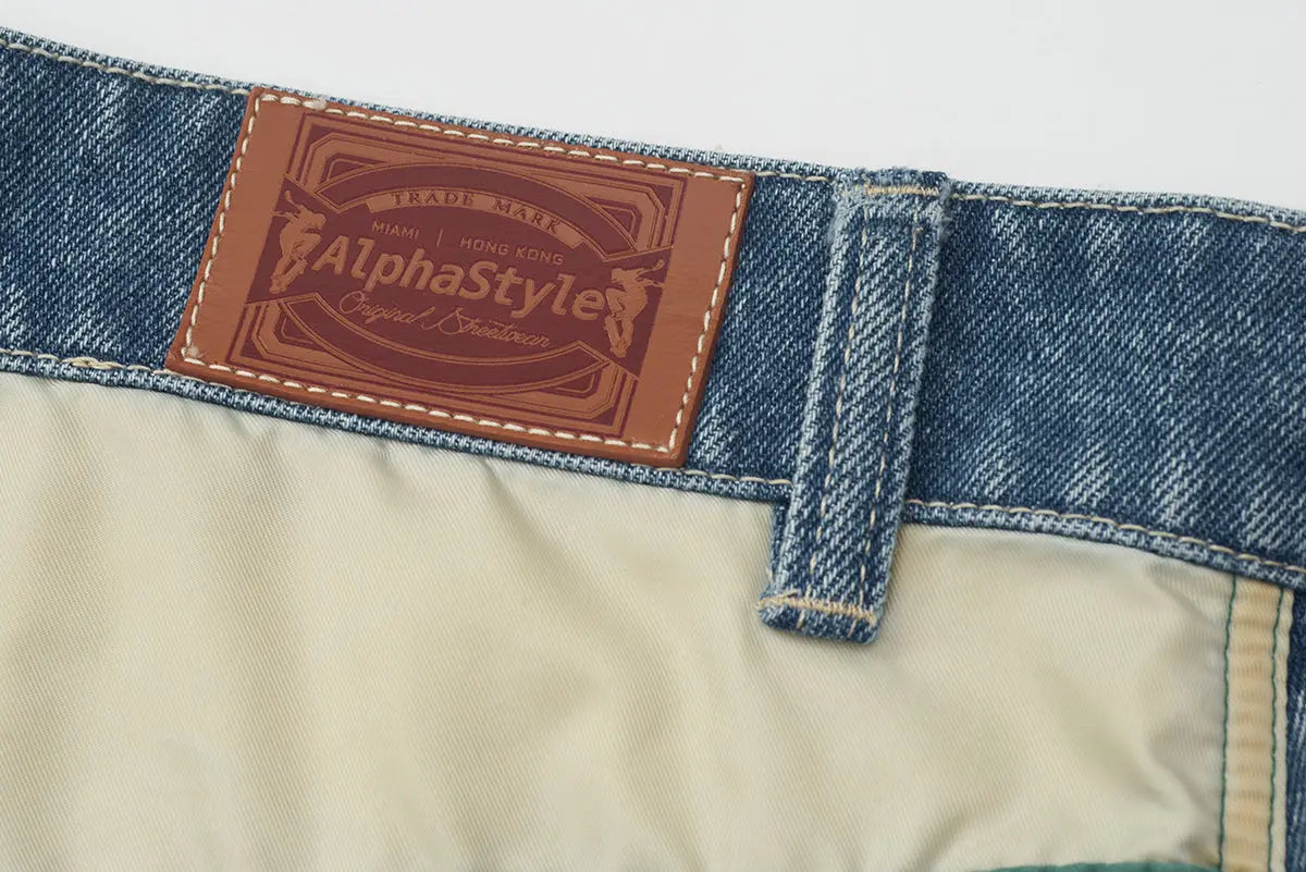 Neota Loose Cargo Jeans AlphaStyle