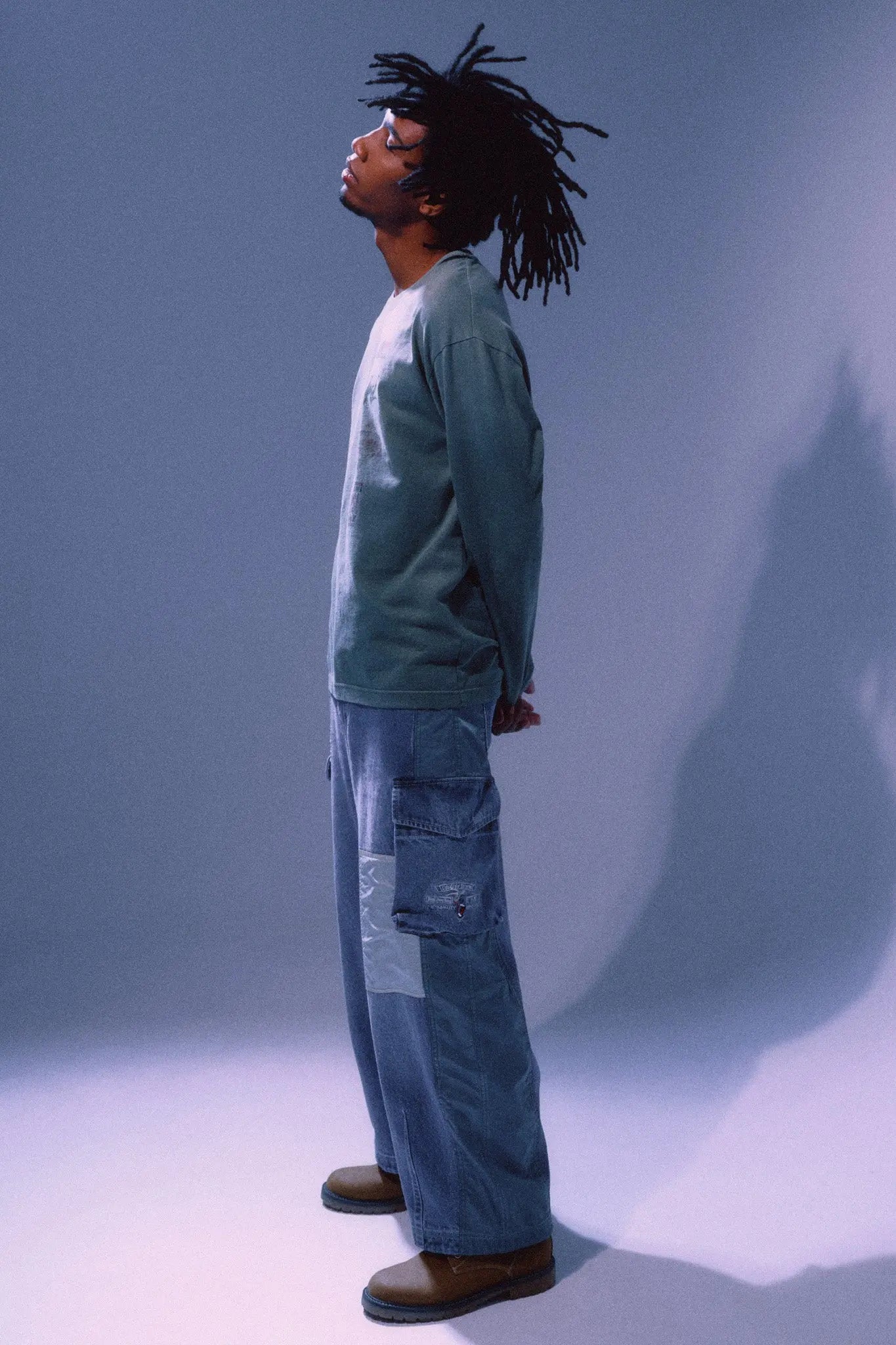 Neota Loose Cargo Jeans AlphaStyle