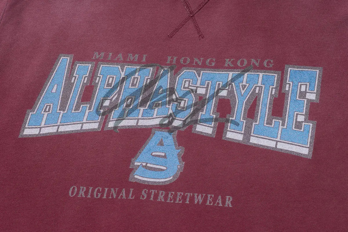 Plumas Washed Crewneck AlphaStyle