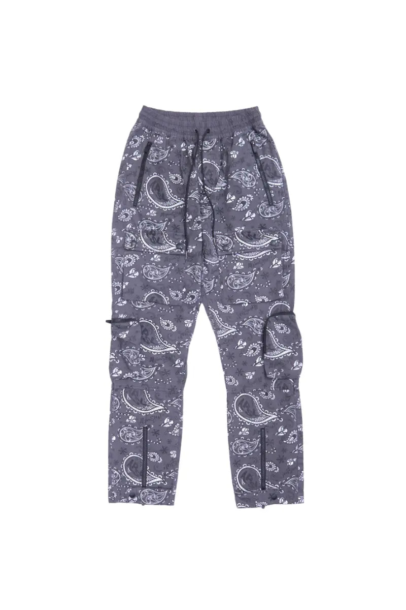 Sam Printed Cargo Zip Joggers AlphaStyle