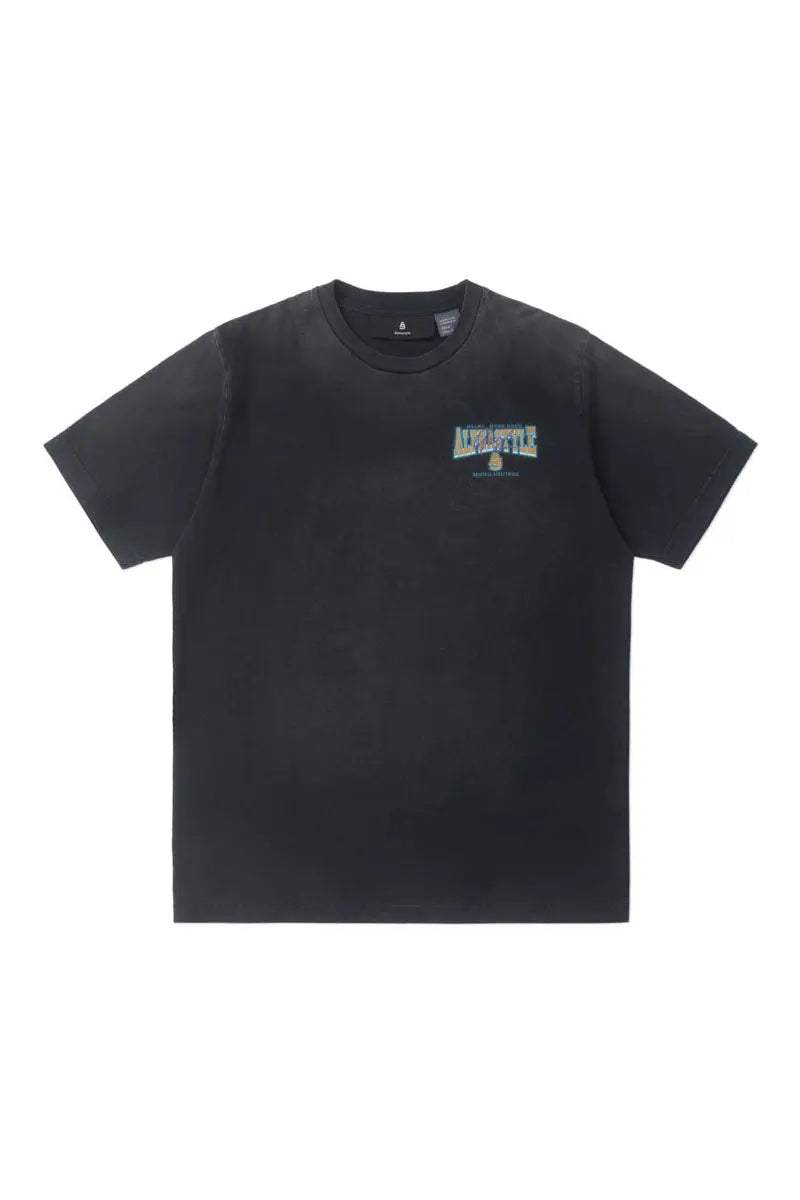 Tule Printed Pigment Dye Tee - AlphaStyle