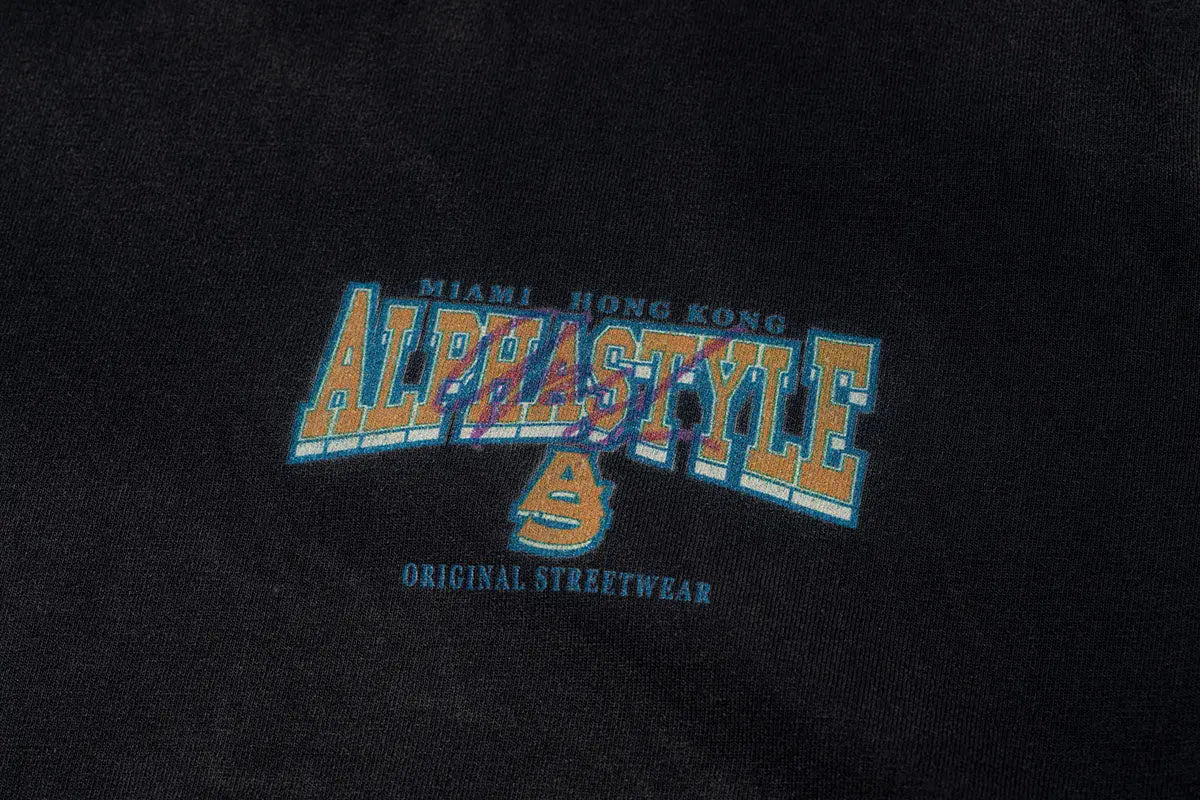 Tule Printed Pigment Dye Tee - AlphaStyle