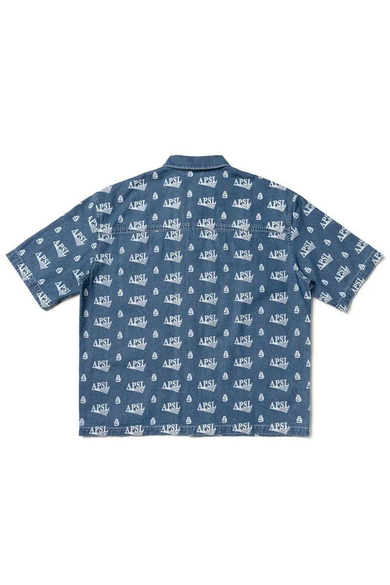 Vali Printed Denim Shirt AlphaStyle