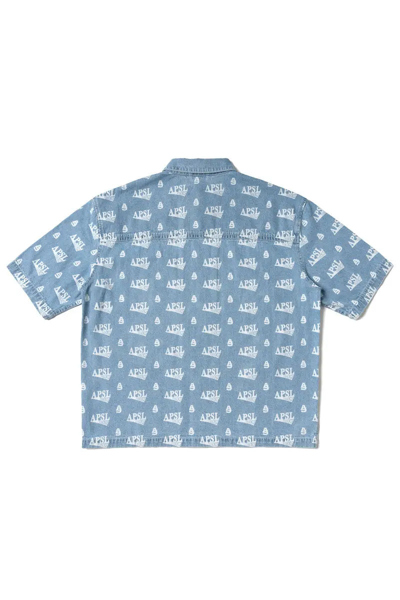 Vali Printed Denim Shirt AlphaStyle