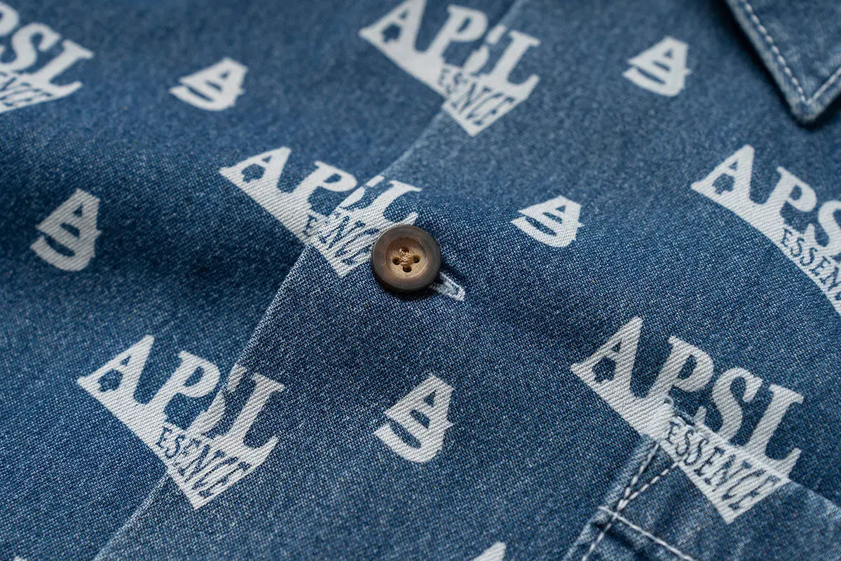 Vali Printed Denim Shirt AlphaStyle