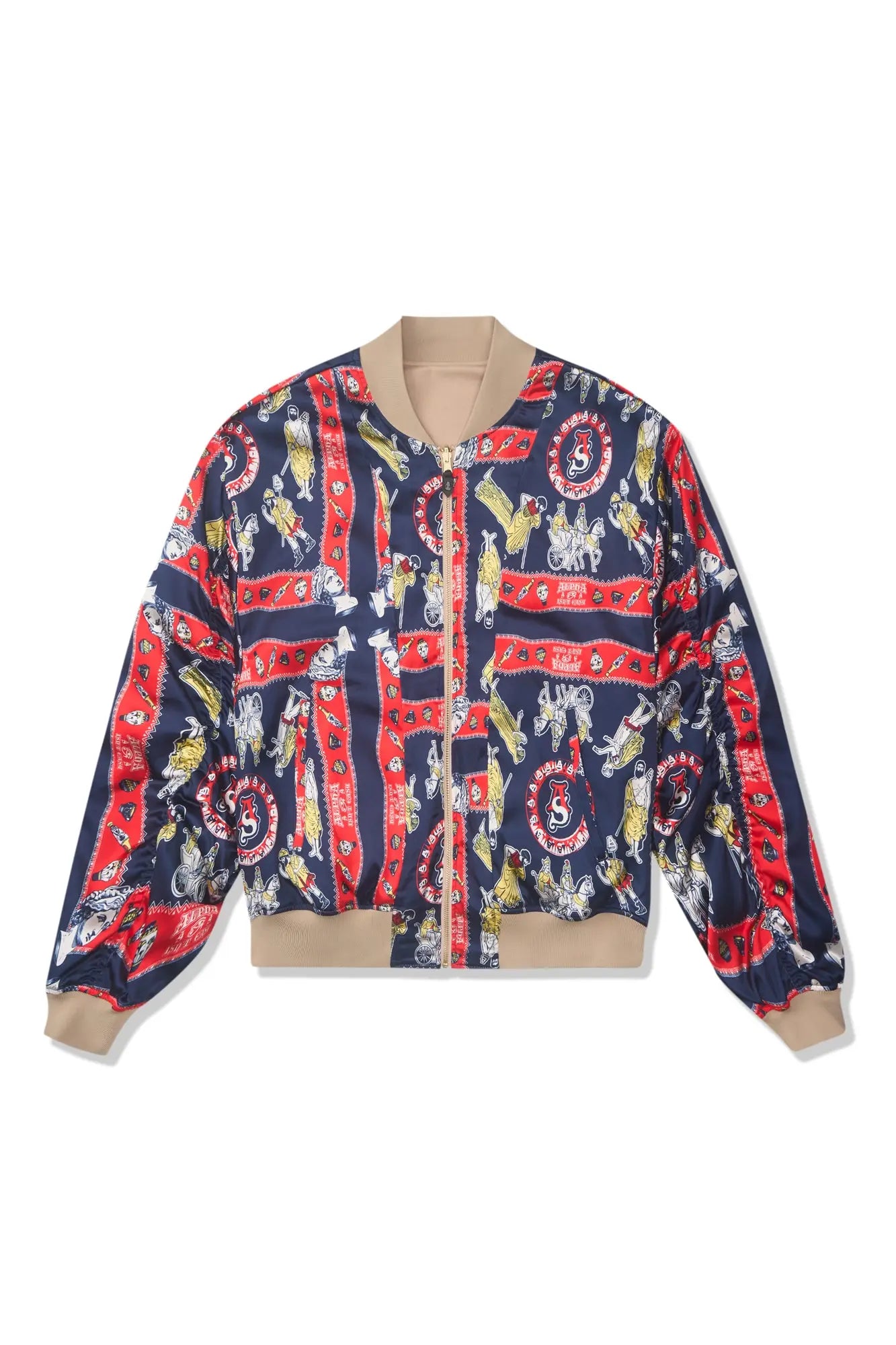 Vassar Reversible Bomber AlphaStyle