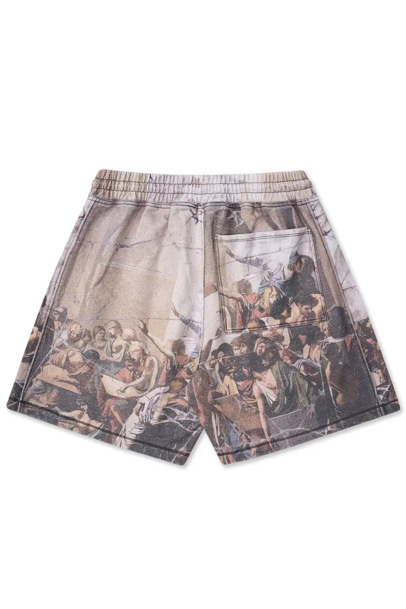 Vici Printed Sweat Shorts AlphaStyle