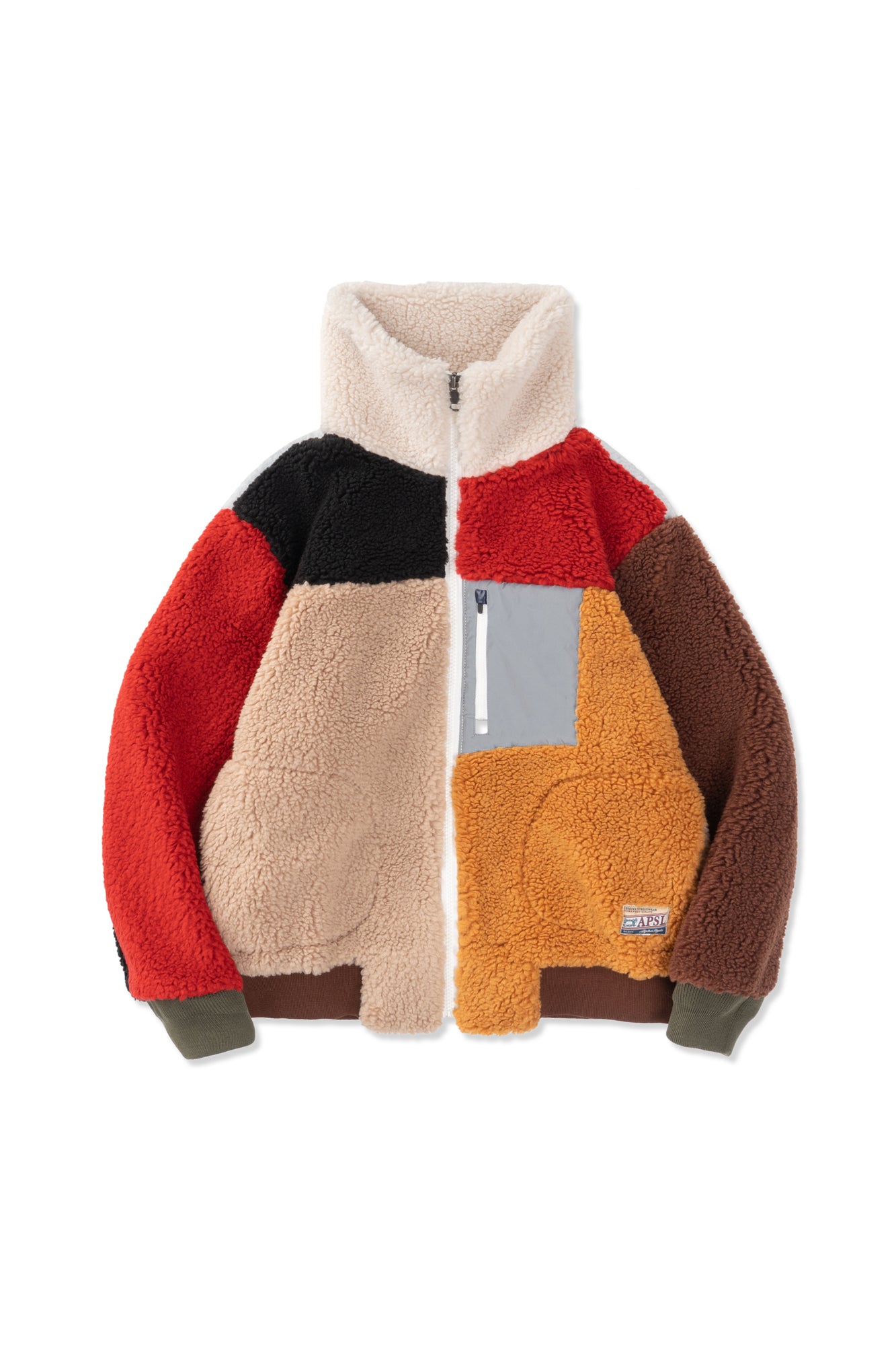 Trish Vegan Sherpa Bomber Jacket