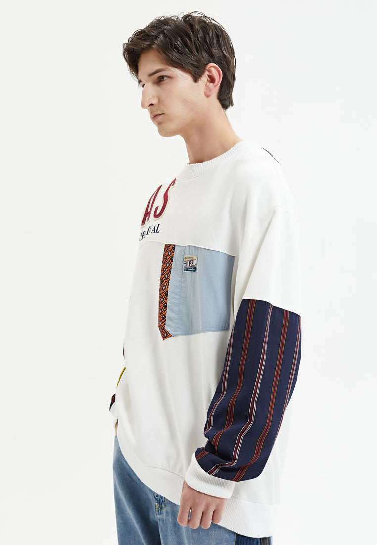 Felix Patchwork Sweatshirt - AlphaStyle