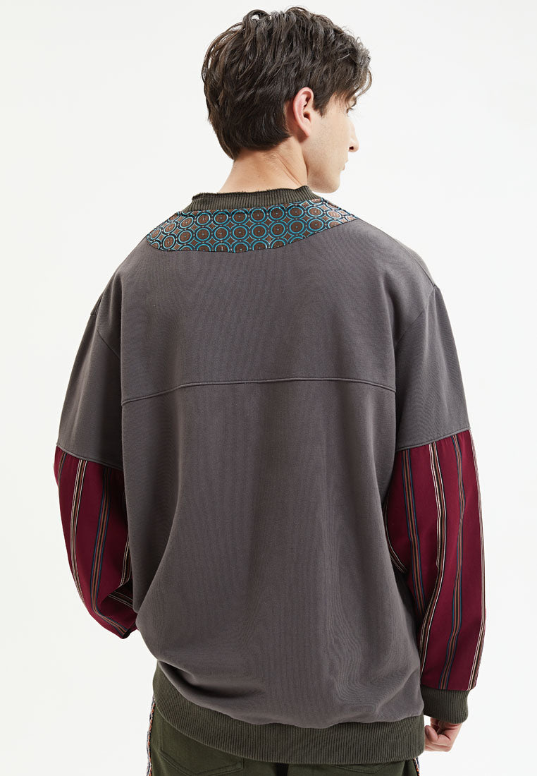 Felix Patchwork Sweatshirt - AlphaStyle