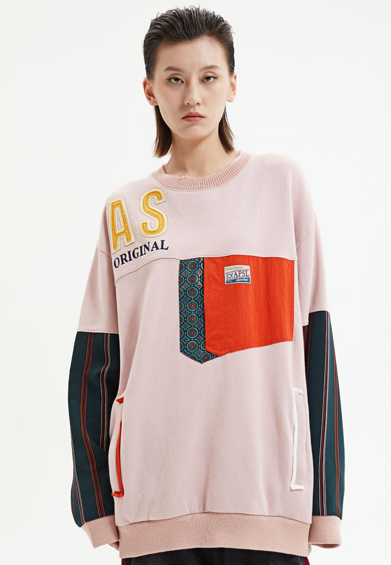 Felix Patchwork Sweatshirt - AlphaStyle