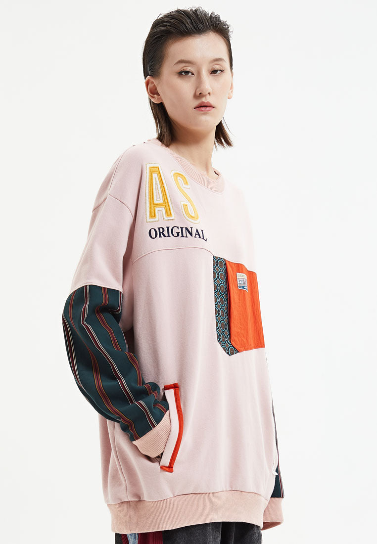 Felix Patchwork Sweatshirt - AlphaStyle