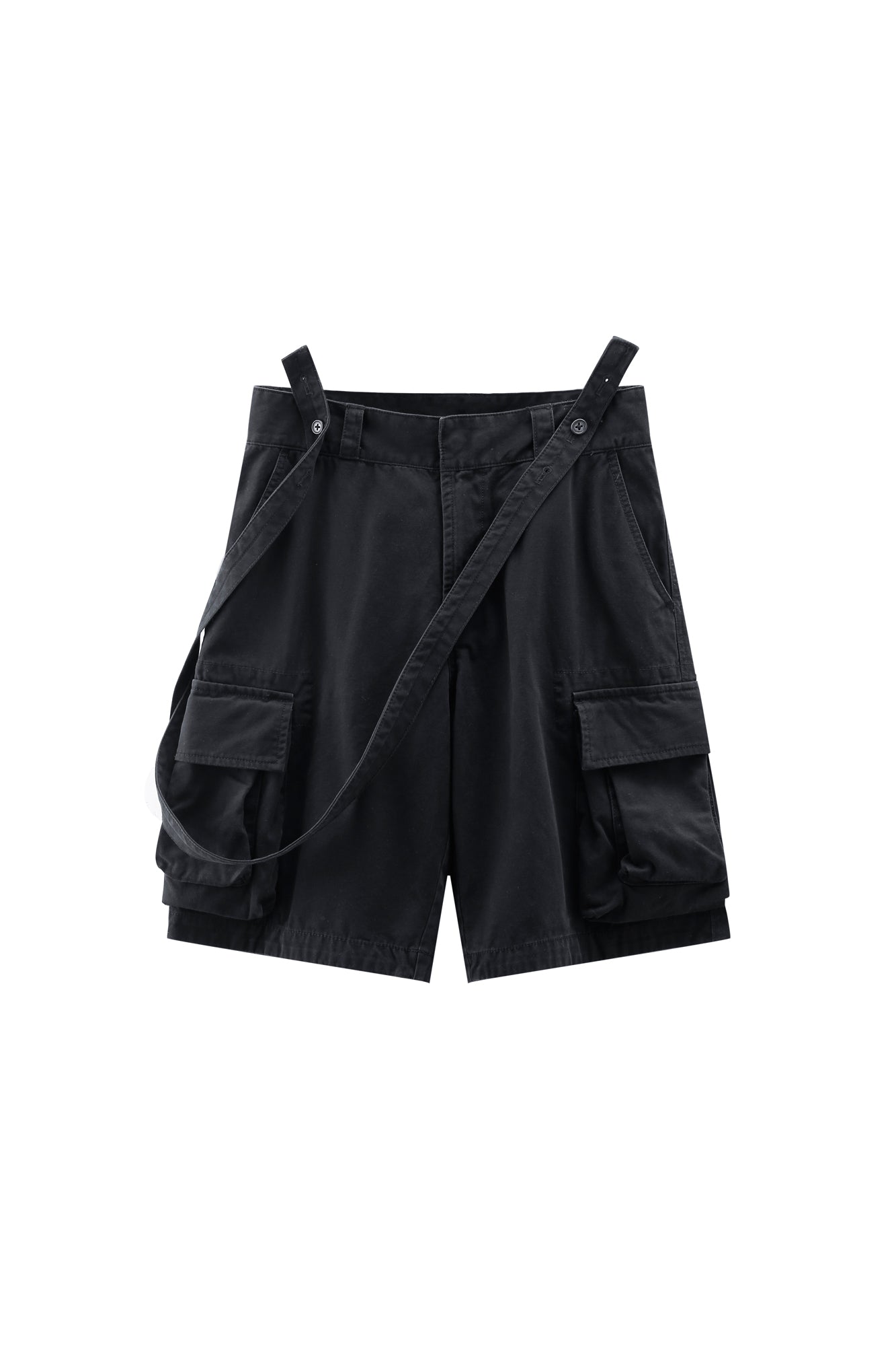 Rachel Suspenders Shorts - AlphaStyle