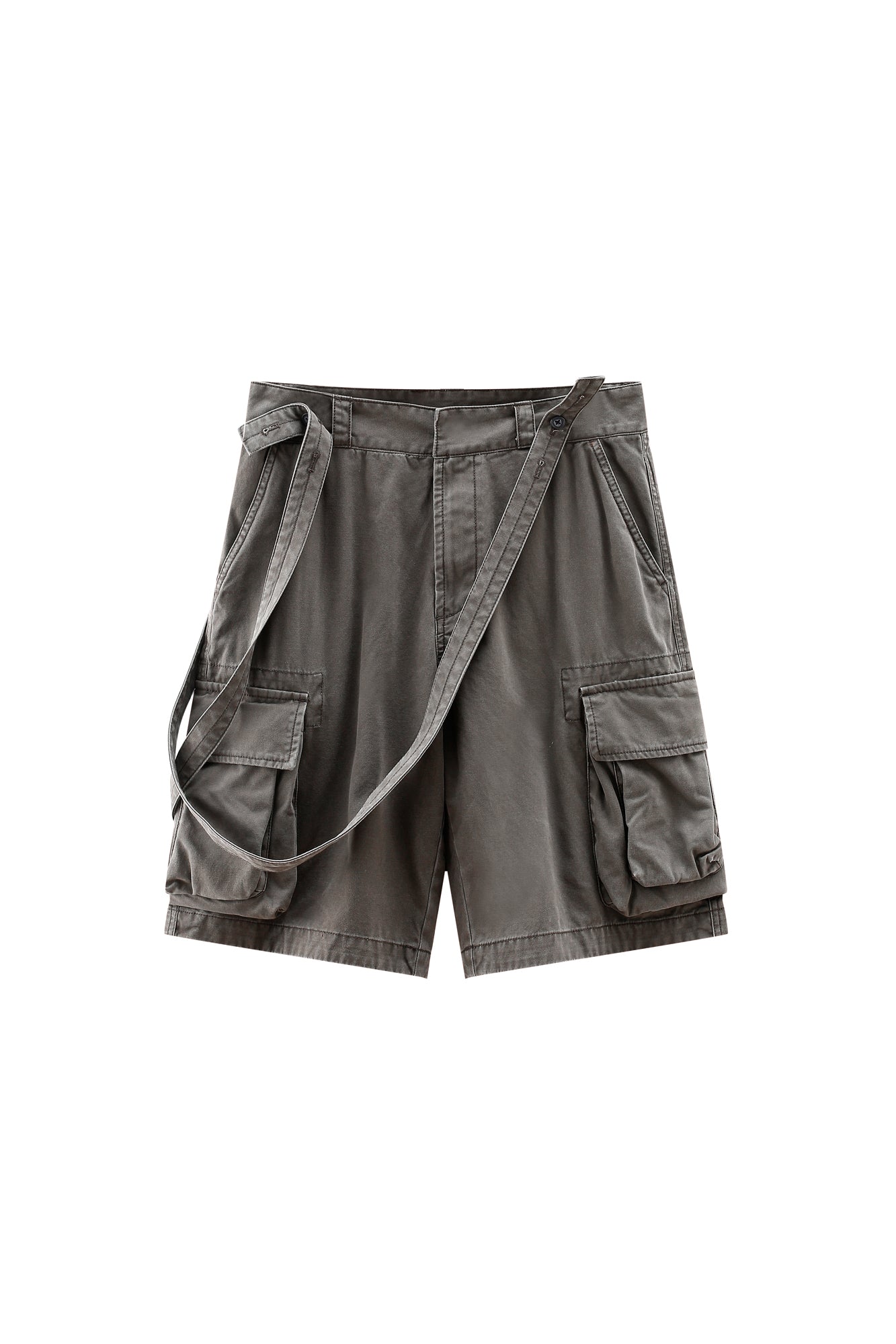 Rachel Suspenders Shorts - AlphaStyle