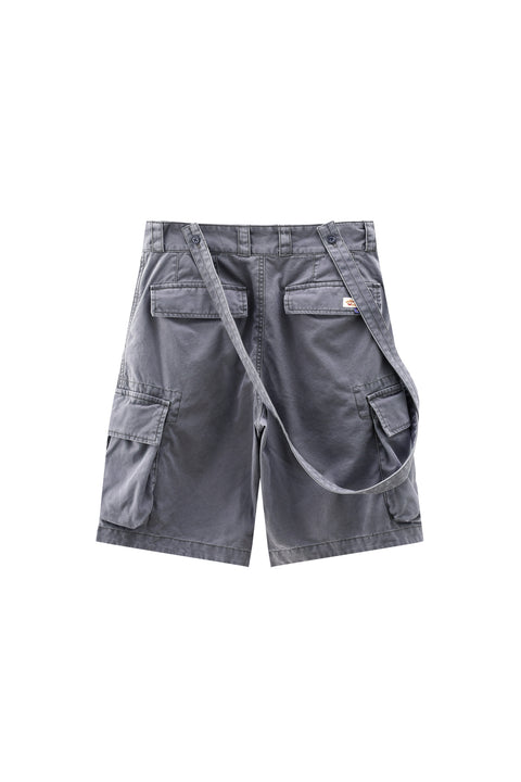 Rachel Suspenders Shorts - AlphaStyle