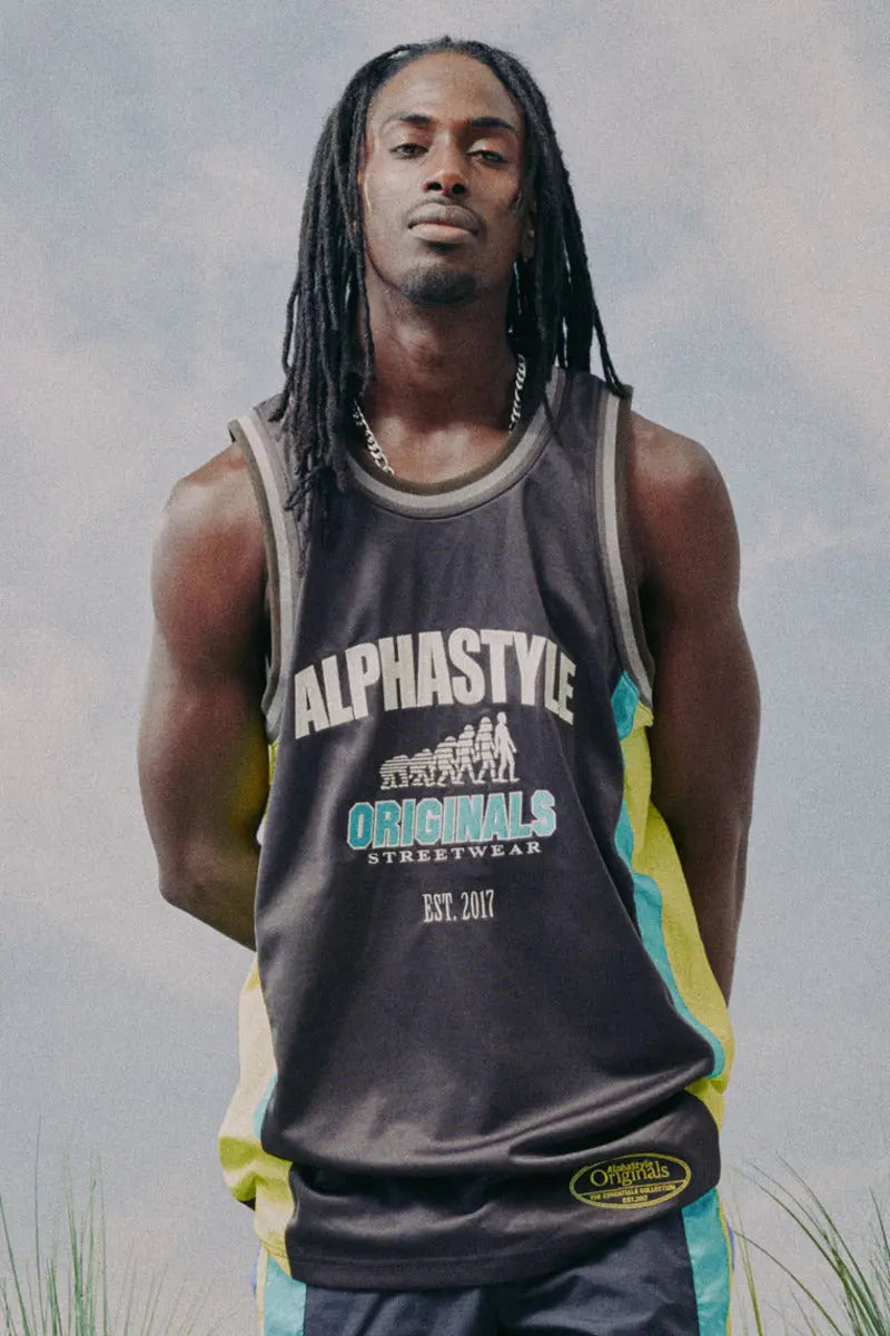 Abraham Basketball Tank AlphaStyle