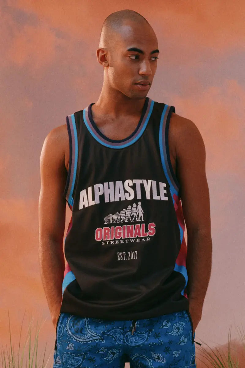 Abraham Basketball Tank AlphaStyle