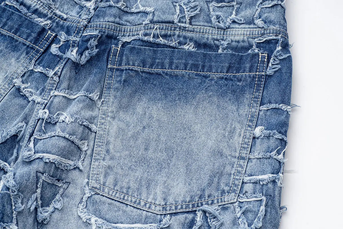 Alida Burnout Jeans AlphaStyle