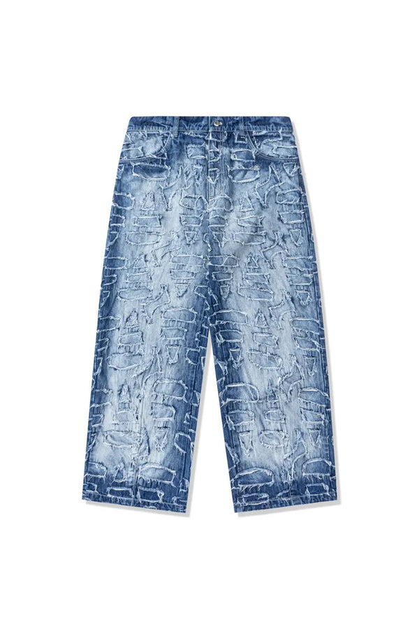 Alida Burnout Jeans AlphaStyle