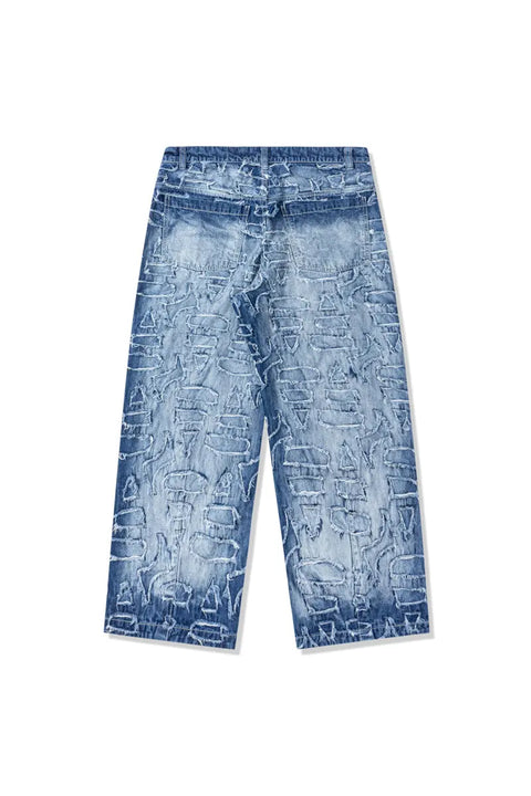 Alida Burnout Jeans AlphaStyle