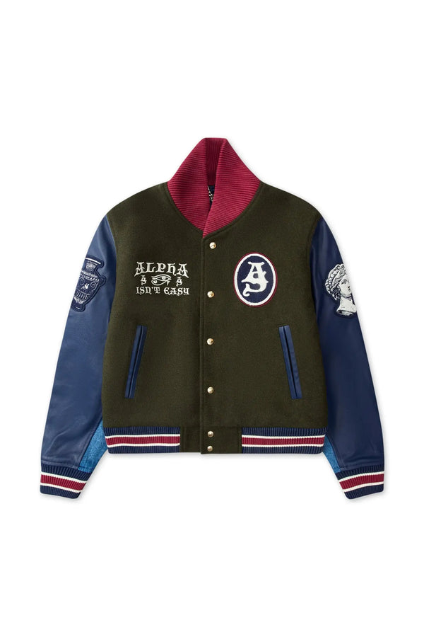 Amsden Wool Varsity Jacket AlphaStyle