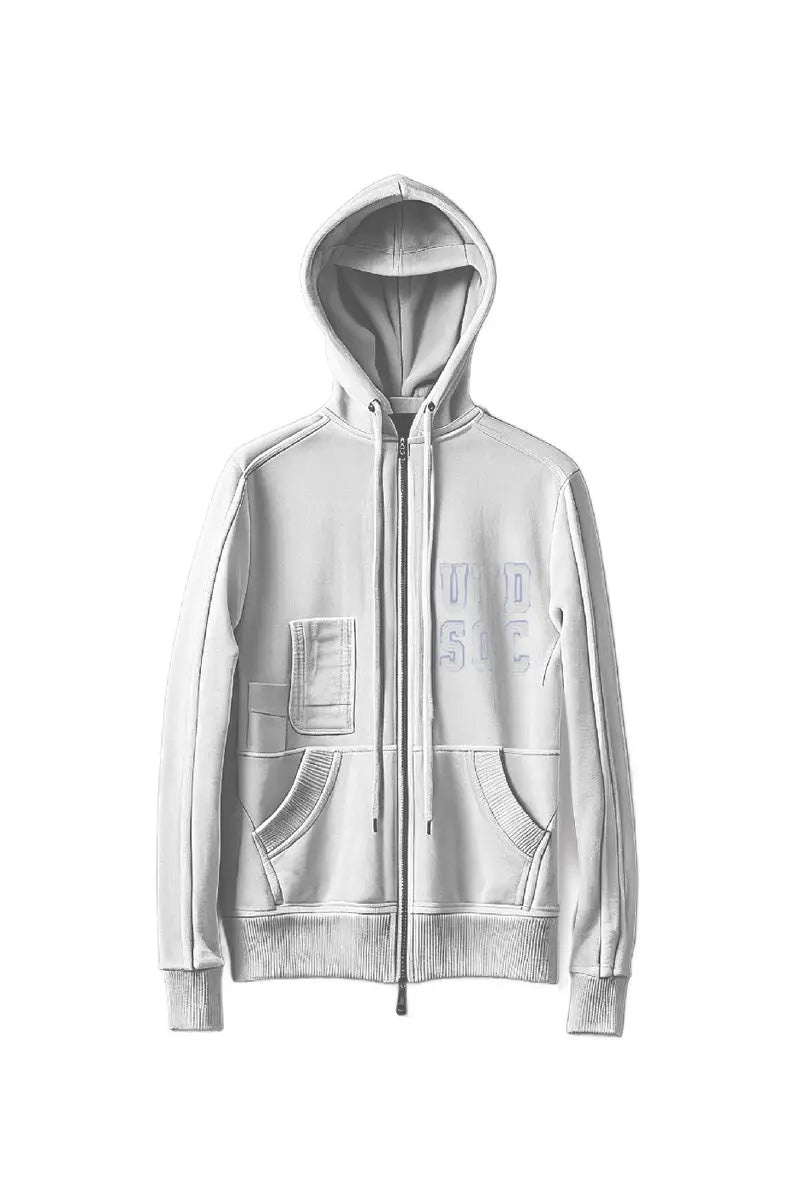 Aoife Zip Up Long Hoodie AlphaStyle