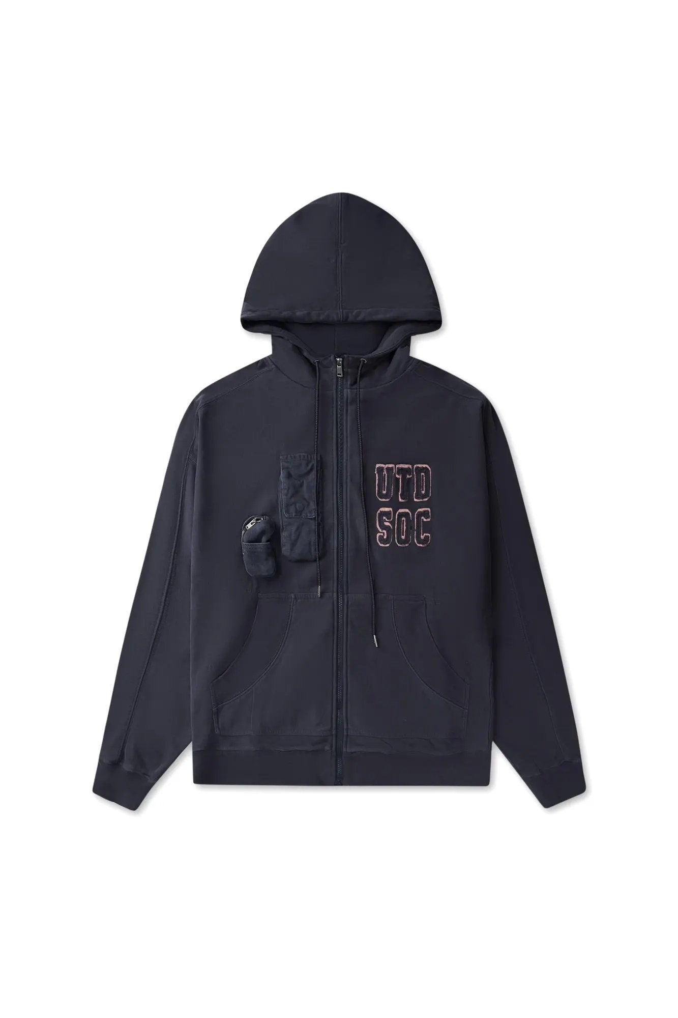 Aoife Zip Up Long Hoodie AlphaStyle