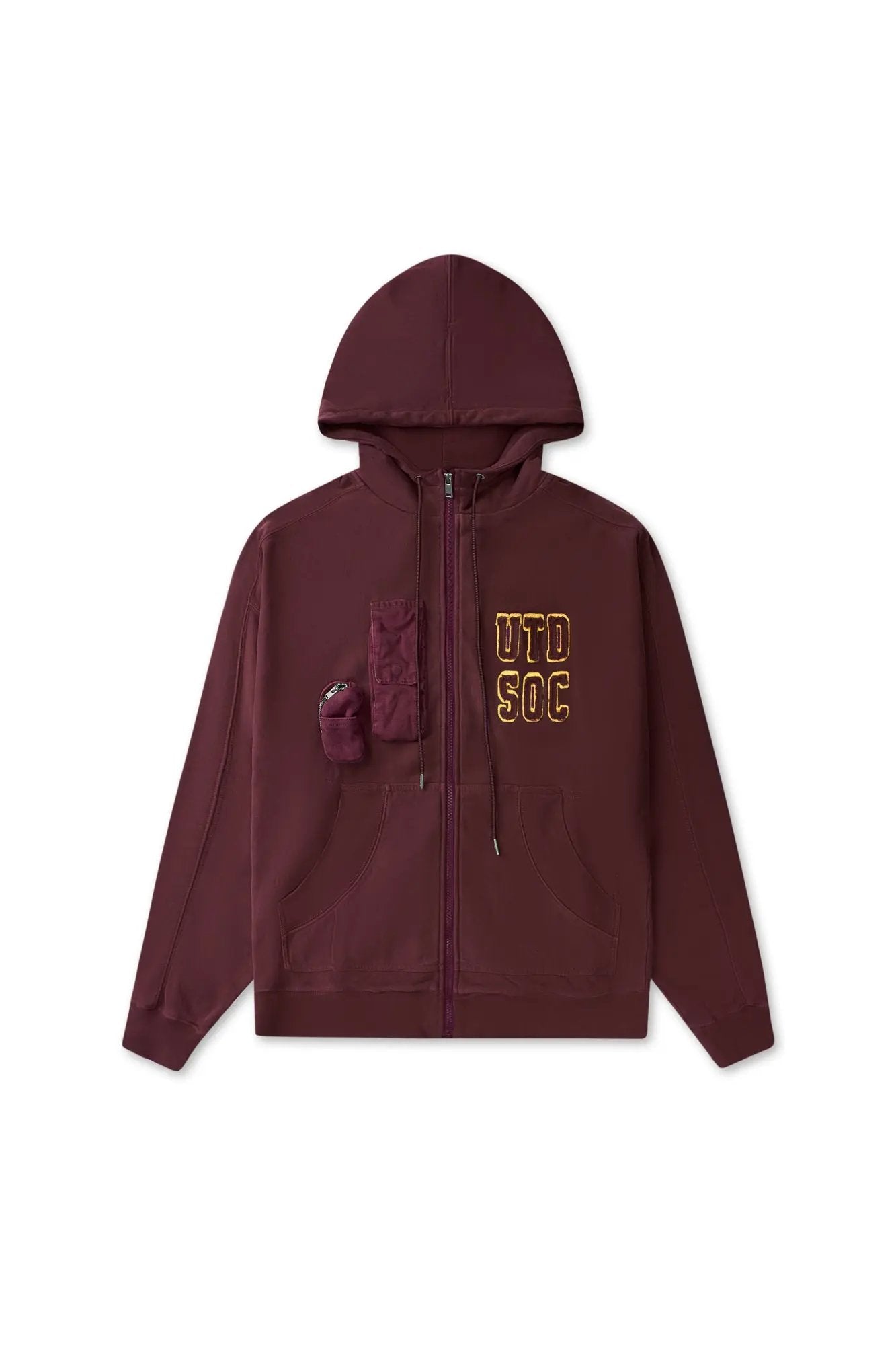 Aoife Zip Up Long Hoodie AlphaStyle