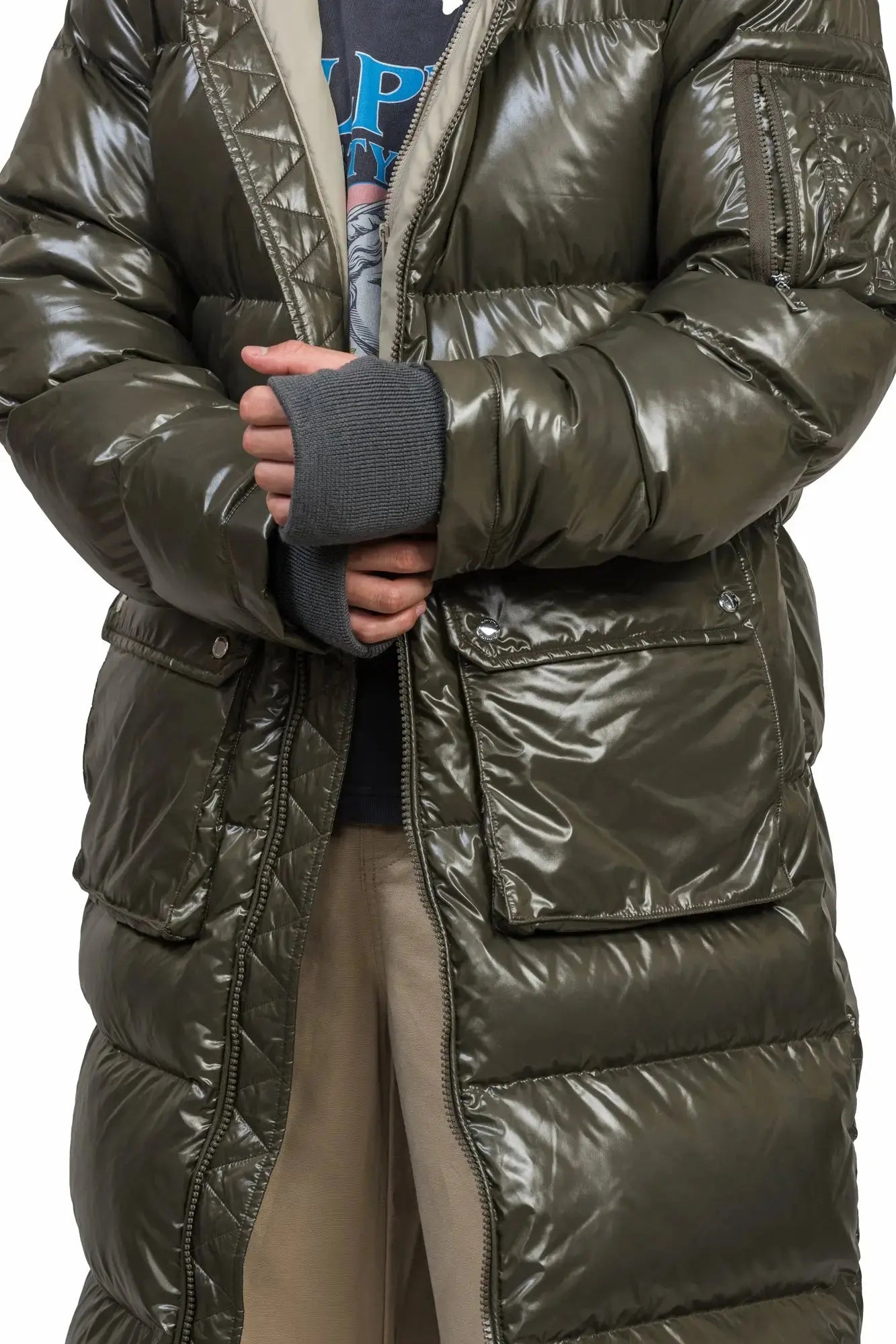 Aura Long Down Jacket AlphaStyle