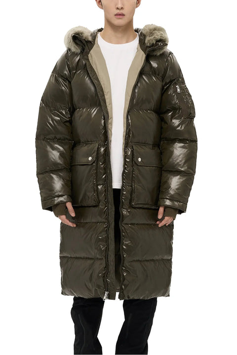 Aura Long Down Jacket AlphaStyle