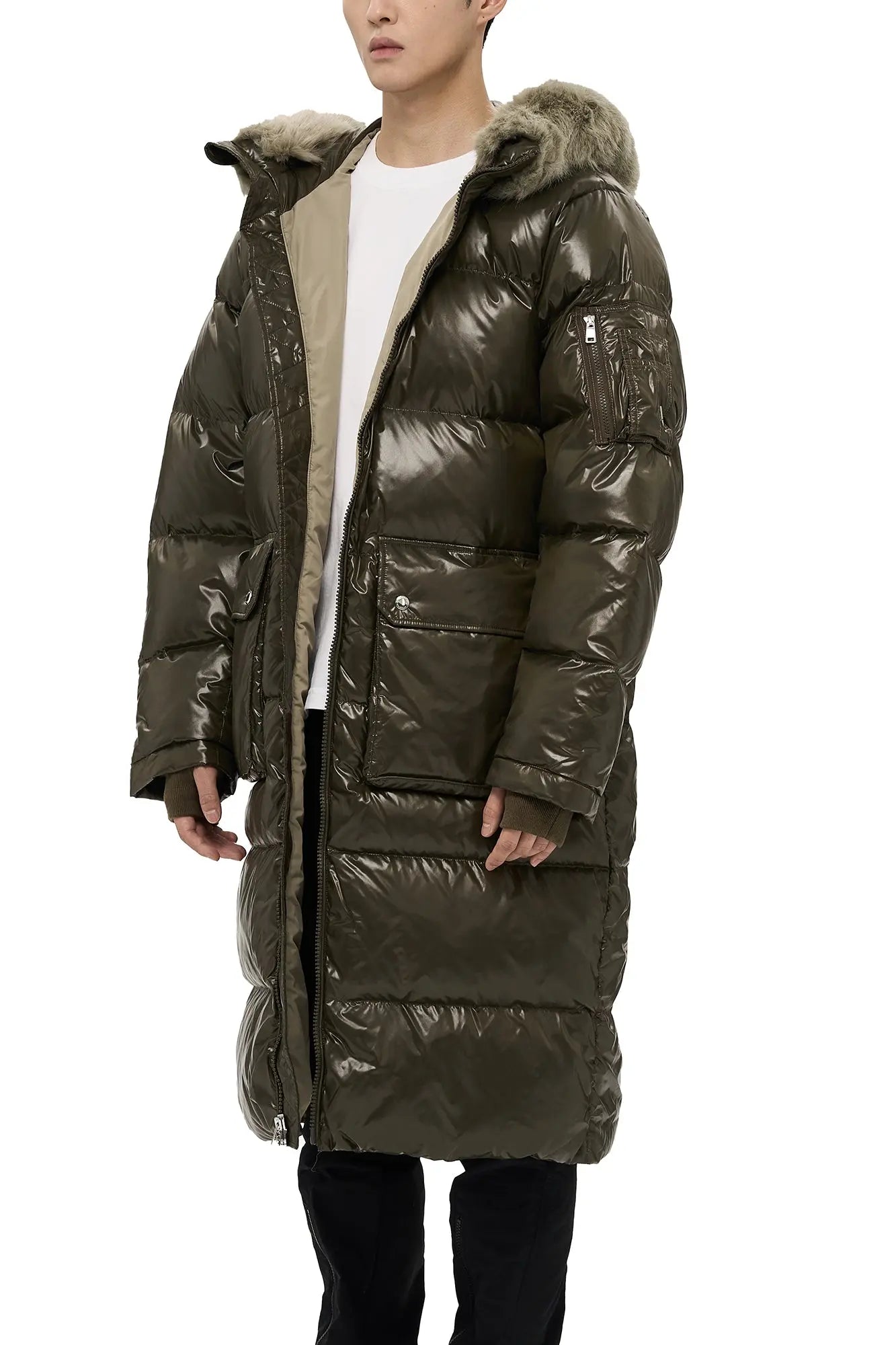 Aura Long Down Jacket AlphaStyle