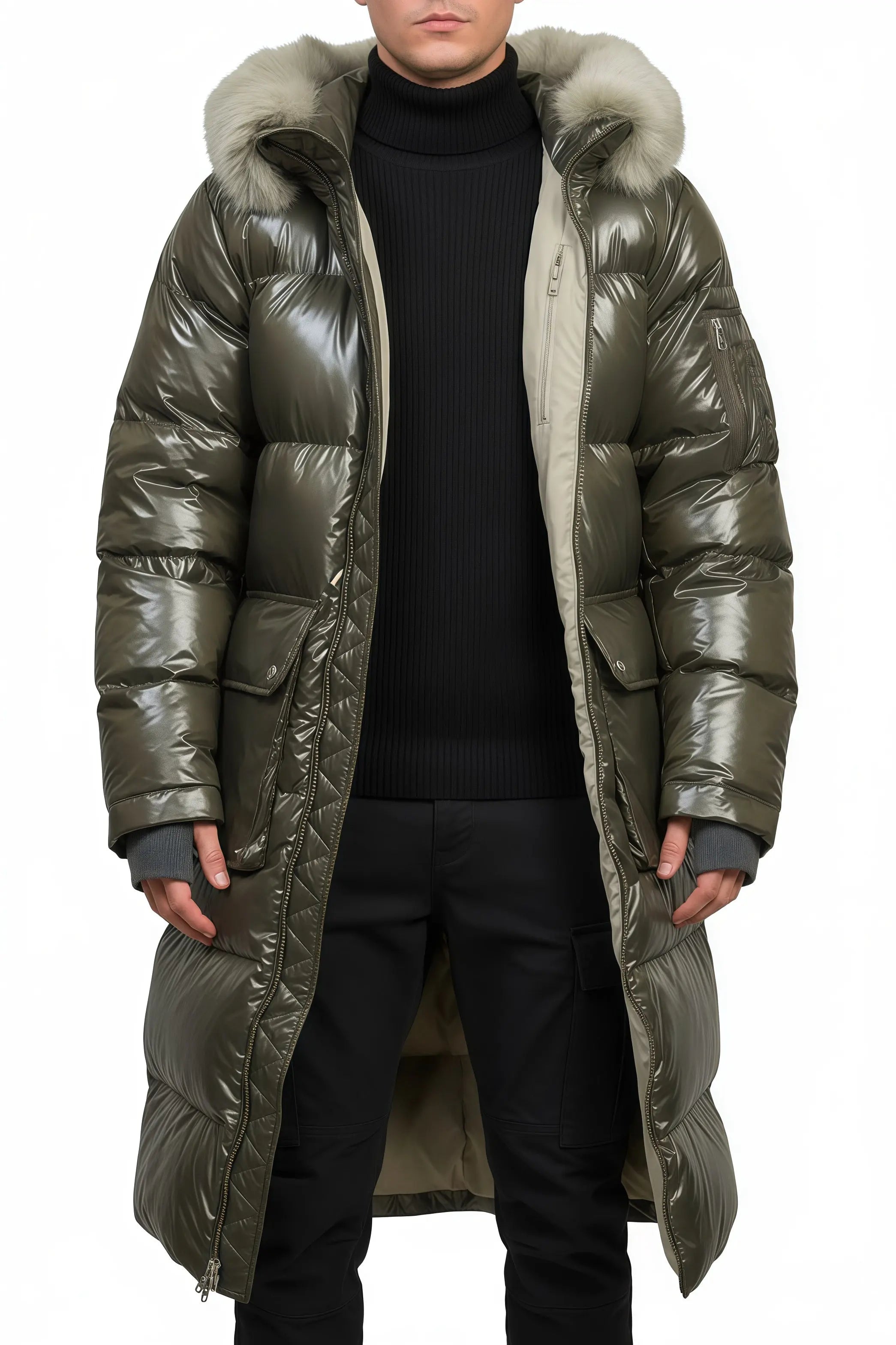 Aura Long Down Jacket AlphaStyle Presale