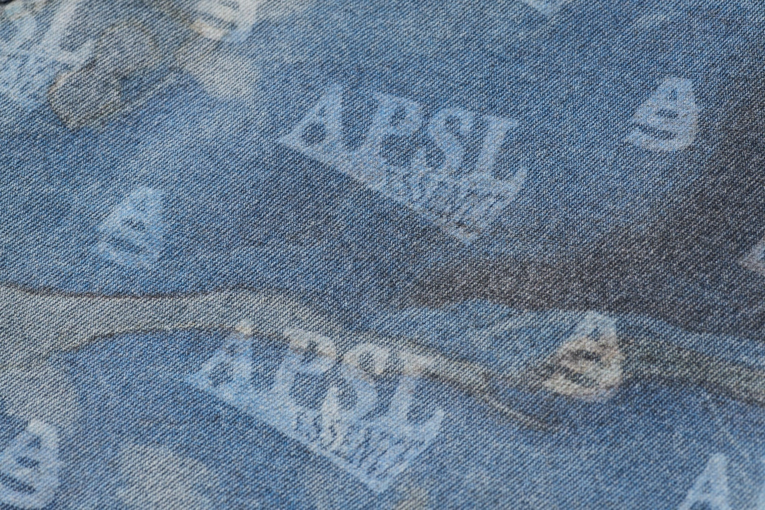 Huron Bleached Denim Shorts - AlphaStyle