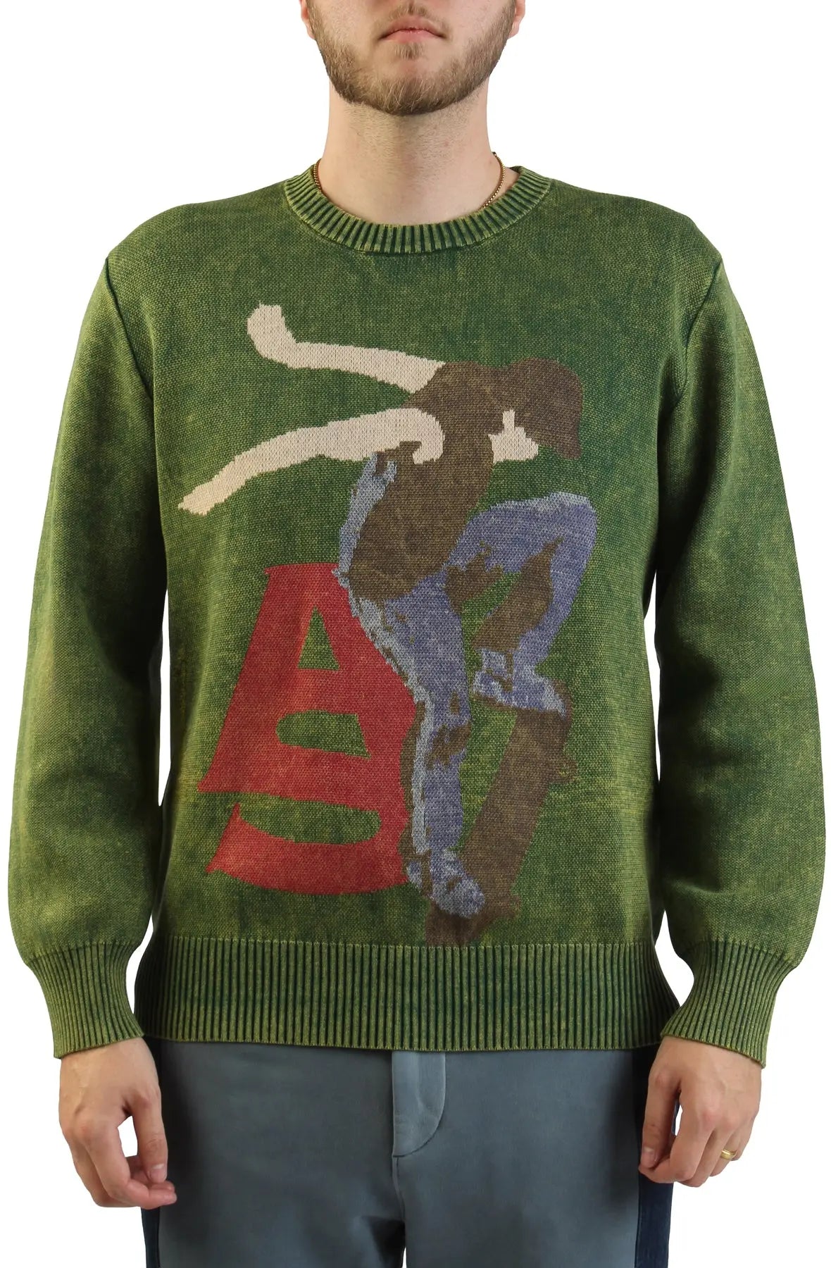 Elkhead Knitted Sweater AlphaStyle