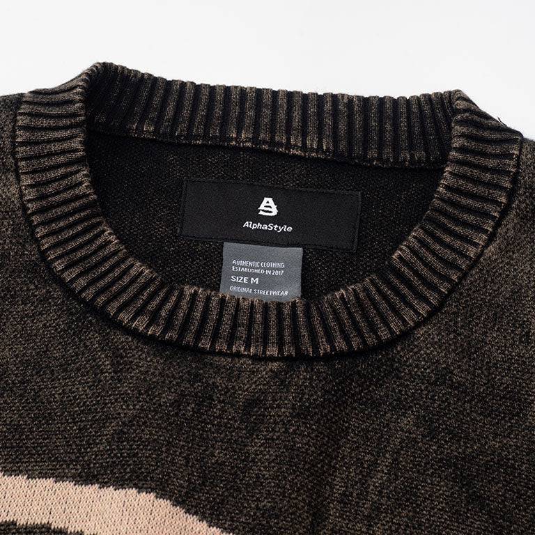 Elkhead Knitted Sweater - AlphaStyle