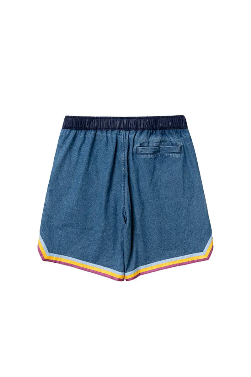Enif Binding Denim Shorts AlphaStyle